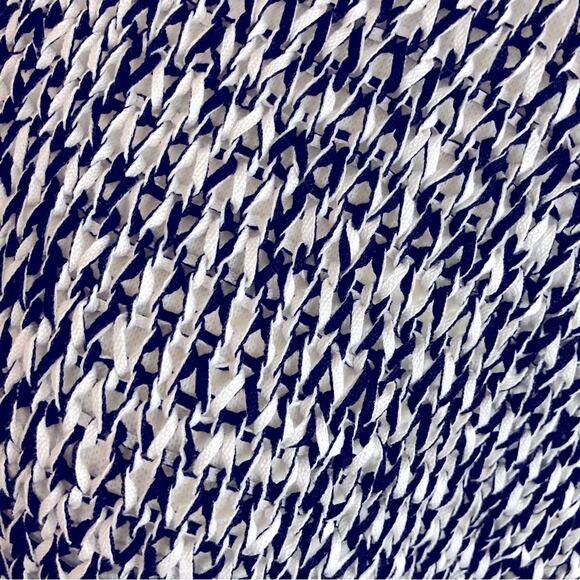 Eileen fisher open knit drop sleeve 3/4 sleeve pullover sweater medium - Picture 4 of 7